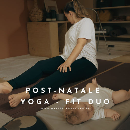 Post-natale yoga FIT DUO, prijs per duo, afspraak in boeken via annelies.hiel@hotmail.com