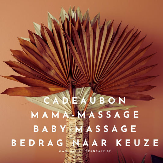 Cadeaubon: Mama-massage / Baby massage  / bedrag naar keuze