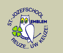 Sint Jozef Emblem Kleuters: 12.30u - 13.00u: 16/nov- 23/nov- 30/nov- 7/dec - 14/dec